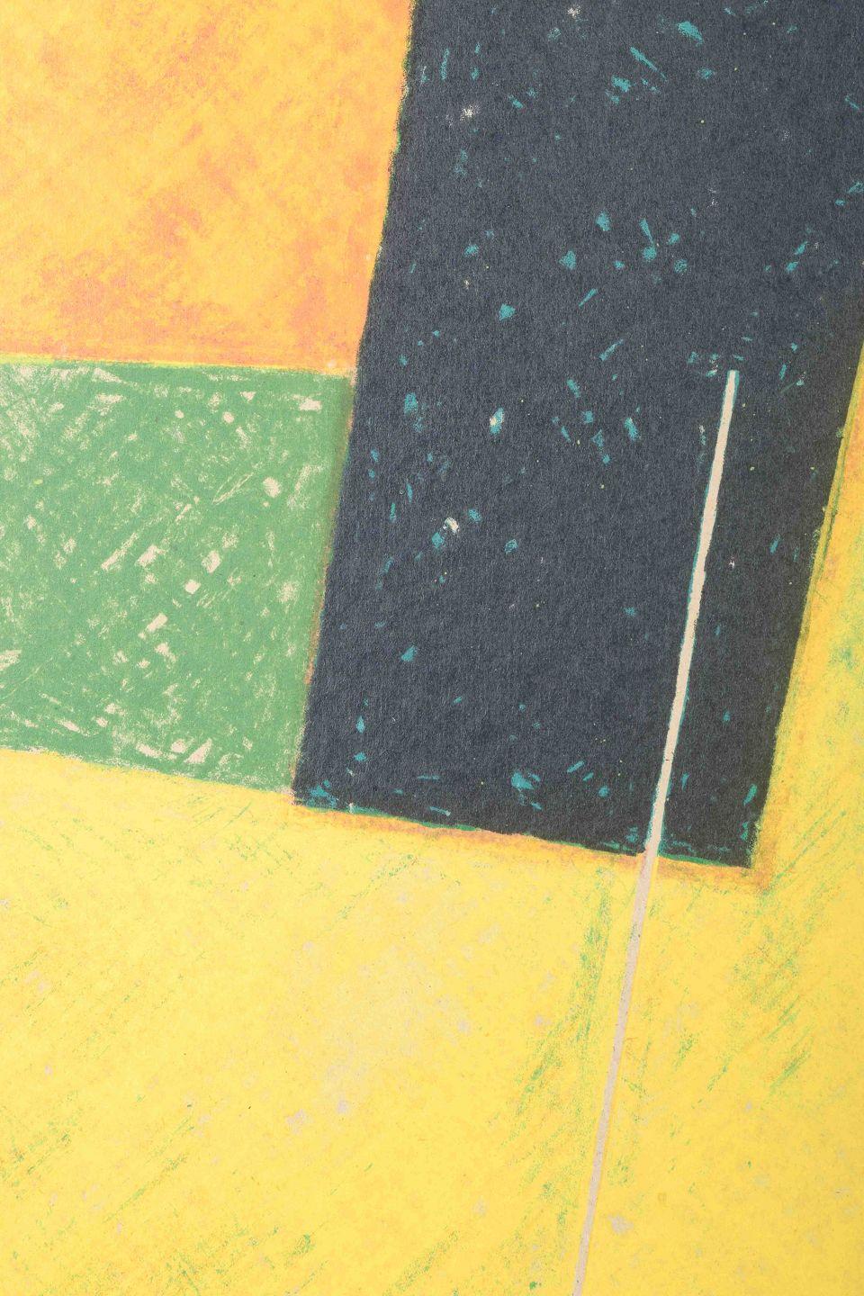 PRE-OWNED GOODS ARE EXEMPT FROM IMPORT TARIFFS FOR U.S., UK, AUSTRALIAN and CANADIAN CUSTOMERS.   
THEREFORE, NO IMPORT TARIFFS WILL BE APPLICABLE TO YOUR PURCHASE. 

Osmund Hansen. Abstract composition with geometric forms.
Technique: Lithograph on