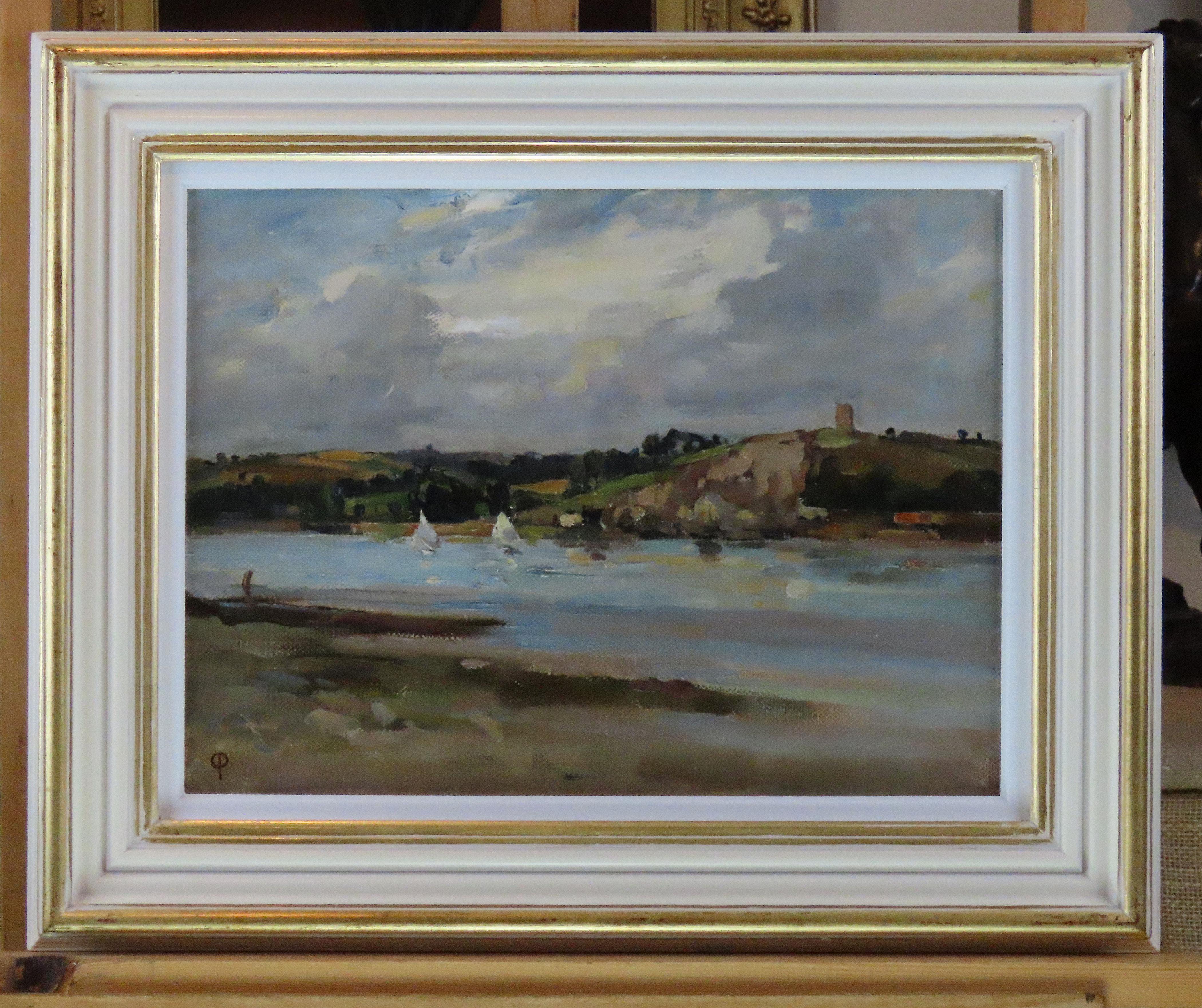 Huile originale sur toile. Osmund Pittman, I+I. 