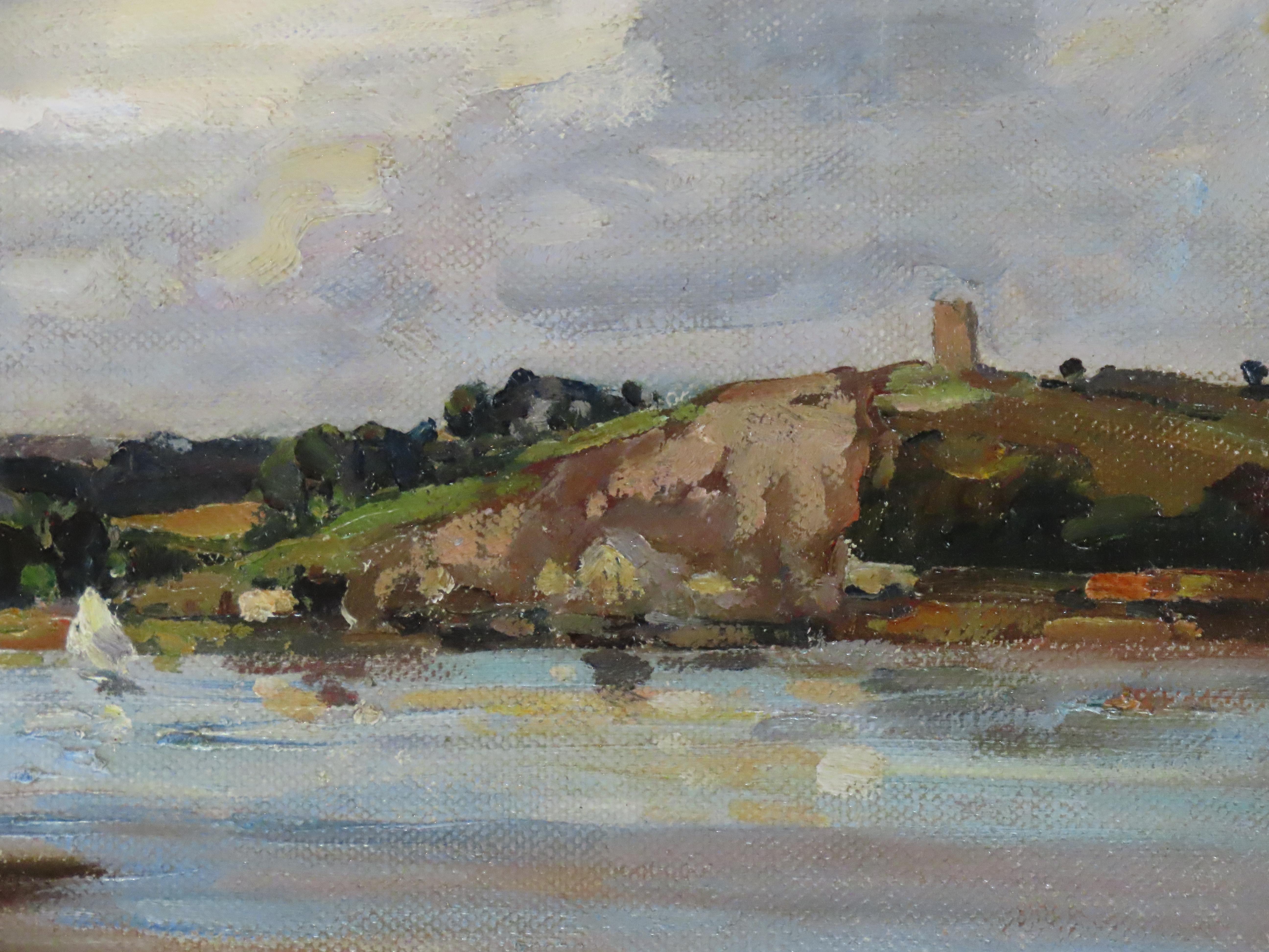 Osmund Pittman, R.O.I. (1874 - 1958). A étudié à South Kensington. Exposant régulier à la Royal Academy et ailleurs. 

Signée avec un monogramme, huile sur panneau 
11 x 15 pouces. 
Taille du cadre 16.5 x 20 pouces.

Tous les articles que nous