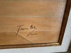 Spanish Contemporary Woman Portrait Lying On The Couch. Figurative Realism.