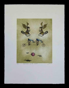 Senza titolo - Litografia di Ossi Czinner - 1980