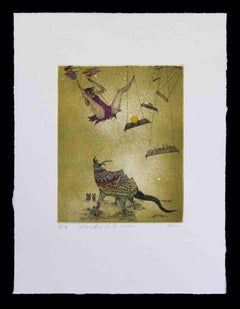 Untitled - Lithograph by Ossi Czinner - 1980