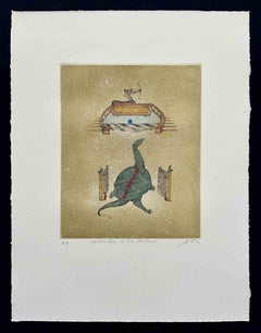 Untitled - Lithograph by Ossi Czinner - 1980