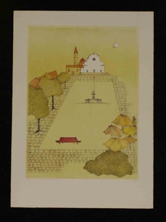 Sin título - Litografía de Ossi Czinner - 1980