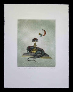 Zodiaco-Cancro - Lithographie d'Ossi Czinner - 1980