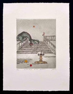 Zodiaco-Scorpione - Etching by Ossi Czinner - 1980