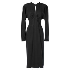 Ossie Clark Black 70's dress