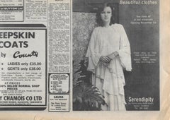 Abito "Ziggy Stardust" di Ossie Clark, anni '70