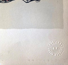 Trois personnages. Print: Artist's proof 99/300