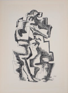 Capital - Original etching, 1962