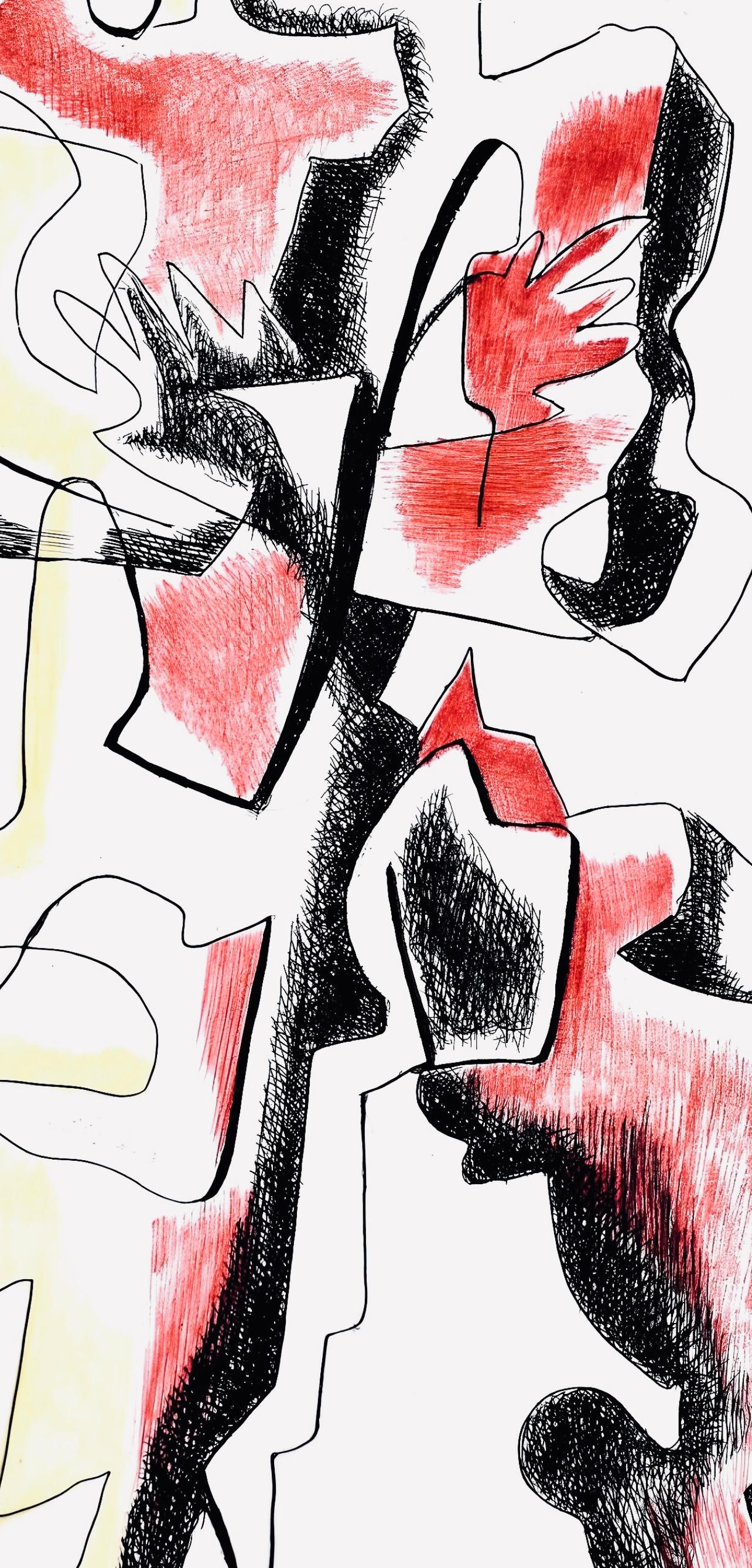Composizione, Les Peintres mes amis, Ossip Zadkine in vendita 2