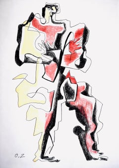 Composition, Les Peintres mes amis, Ossip Zadkine