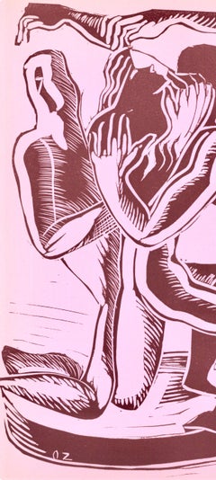 Ossip Zadkine, The Three Graces, from XXe siecle, 1938