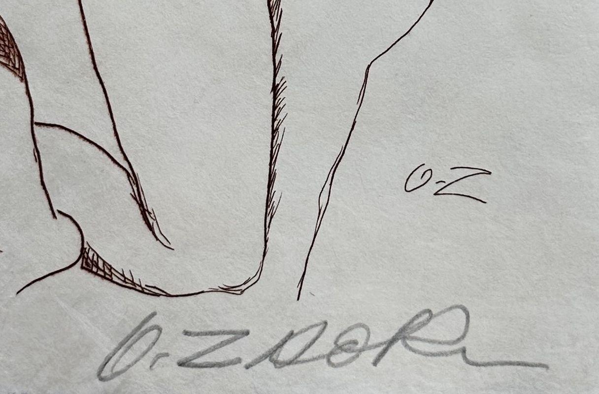 Eternal Embrace - Surrealist Original Etching Hand Signed - Czwiklitzer n°59 1