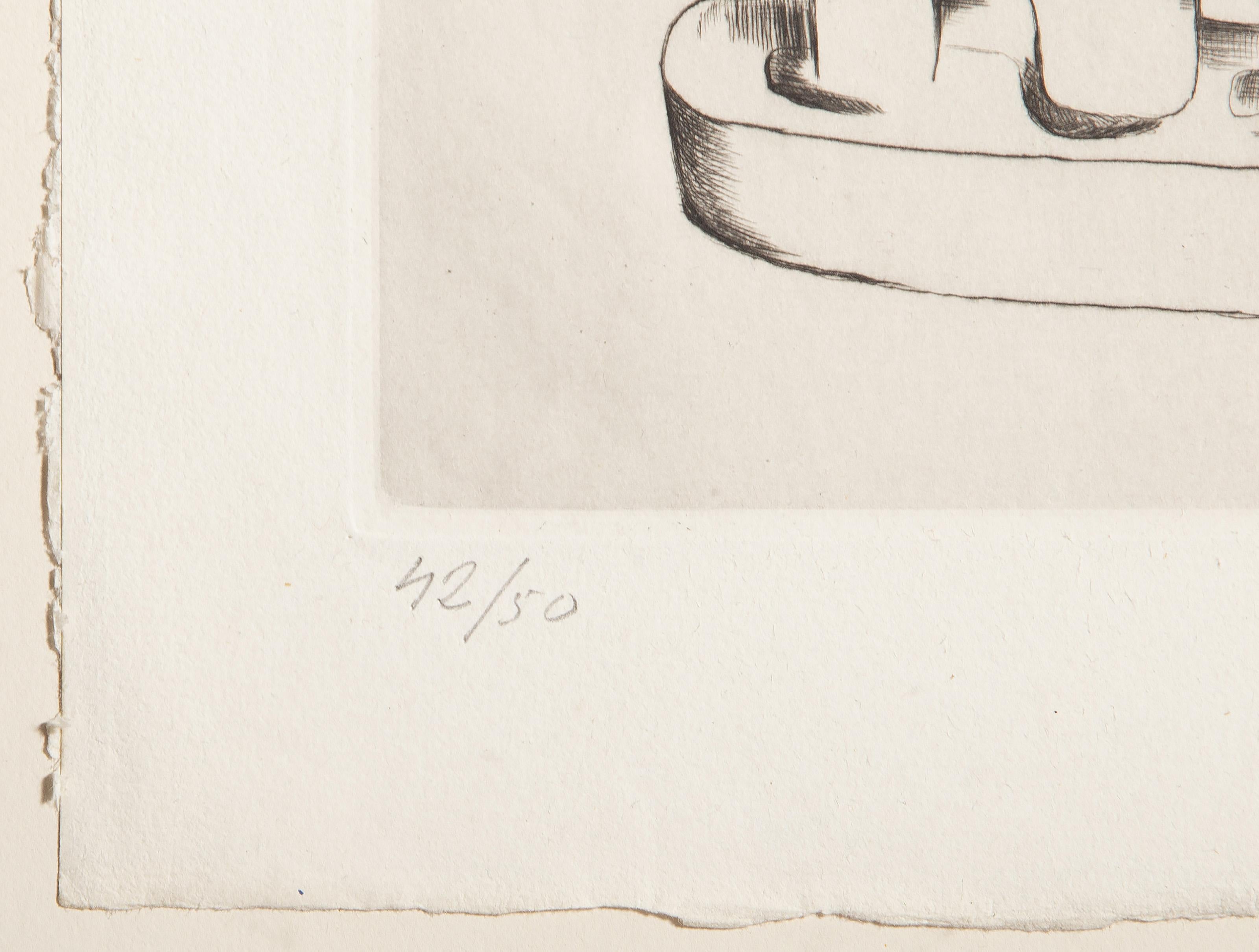 from 23 Gravures, Etching by Ossip Zadkine For Sale 2