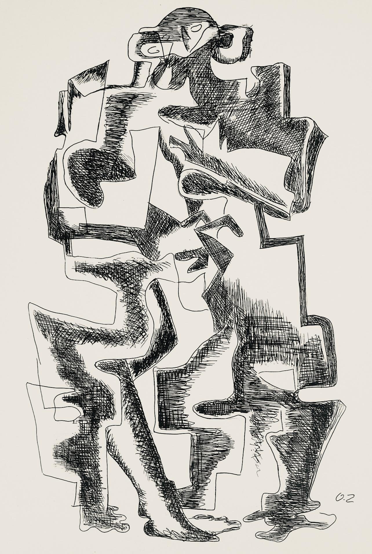 Acquaforte su carta vélin Johannot d'Arches. Iscrizione: Non firmato e non numerato, come emesso. Buone condizioni. Note: Dall'album Paroles peintes I, 1962. Pubblicato da Éditions O. Lazar-Vernet, Parigi, sotto la direzione di Odette Lazar-Vernet,