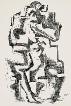 L'Homme-Chat, Paroles peintes I, Ossip Zadkine