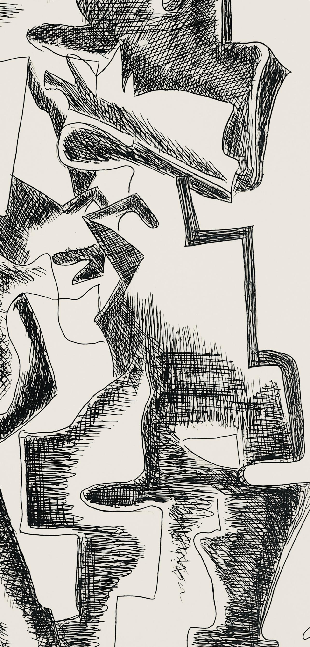 L'Homme-Chat, Paroles peintes I, Ossip Zadkine in vendita 3