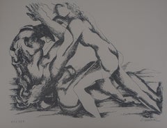 Mythology : Heracles and the Belt - Original Lithograph Hand Signed & Numbered