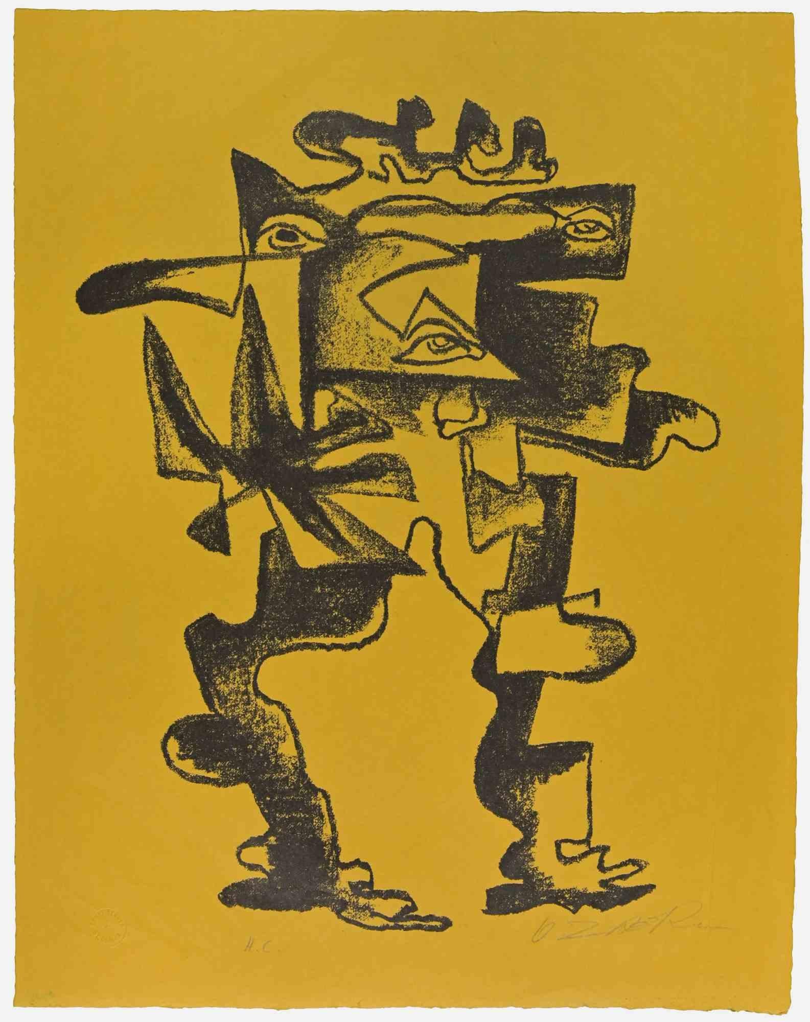 Untitled is an artwork realized by Ossip Zadkine (1890-1967).

Lithograph, 51x39.5 cm. 

Signed and numbered (Exemplary H.C.) in pencil on the front.

Blind stamp Erker Presse St. Gallen.

Bibliography: Catalog Raisonné N.169

Ossip Zadkine,