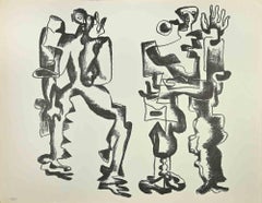 Untitled - Lithograph by Ossip Zadkine - Mid 20th Century