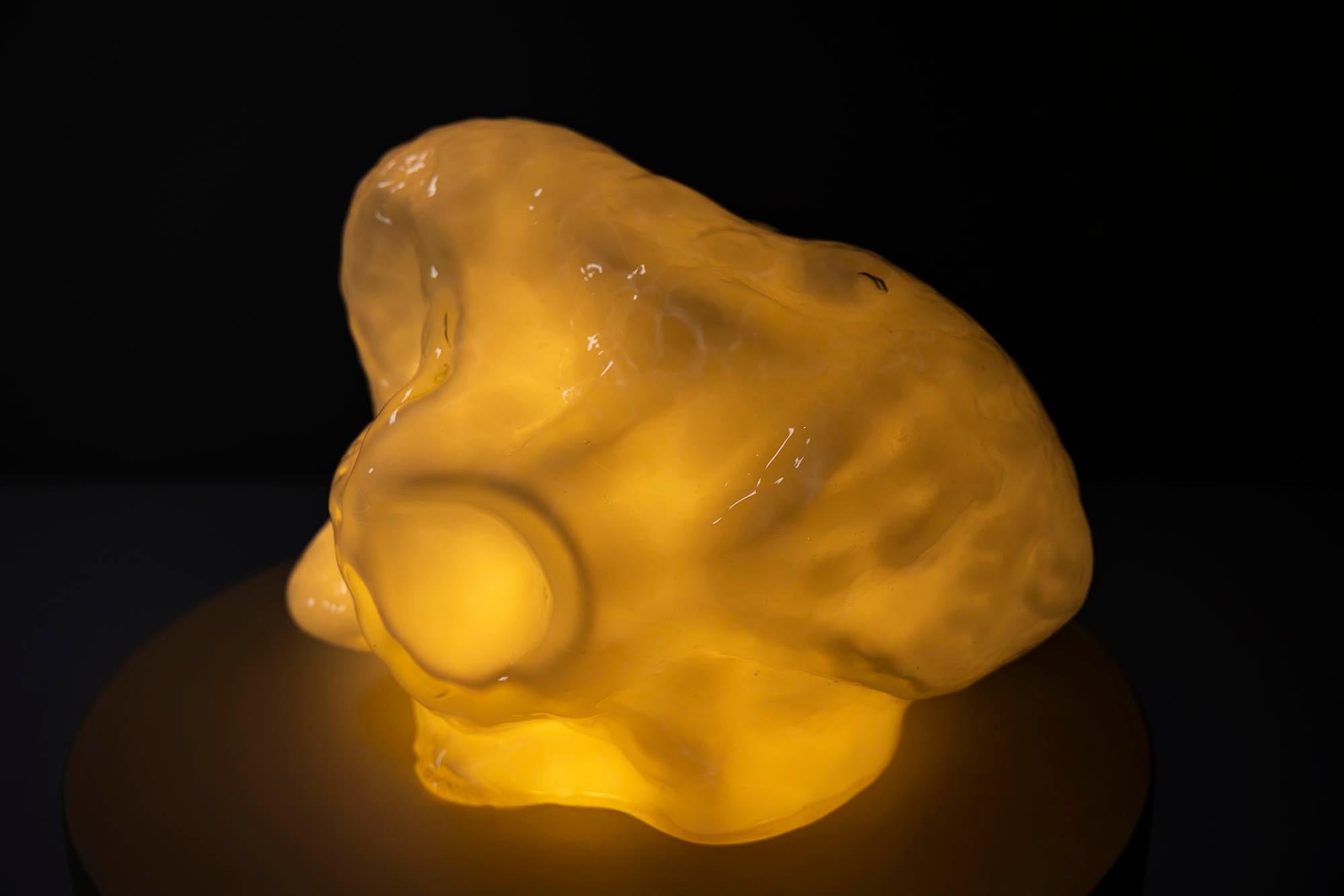 Fin du 20e siècle Lampe de table Osso de Carlo Nason pour Mazzega, Italie, 1970 en vente