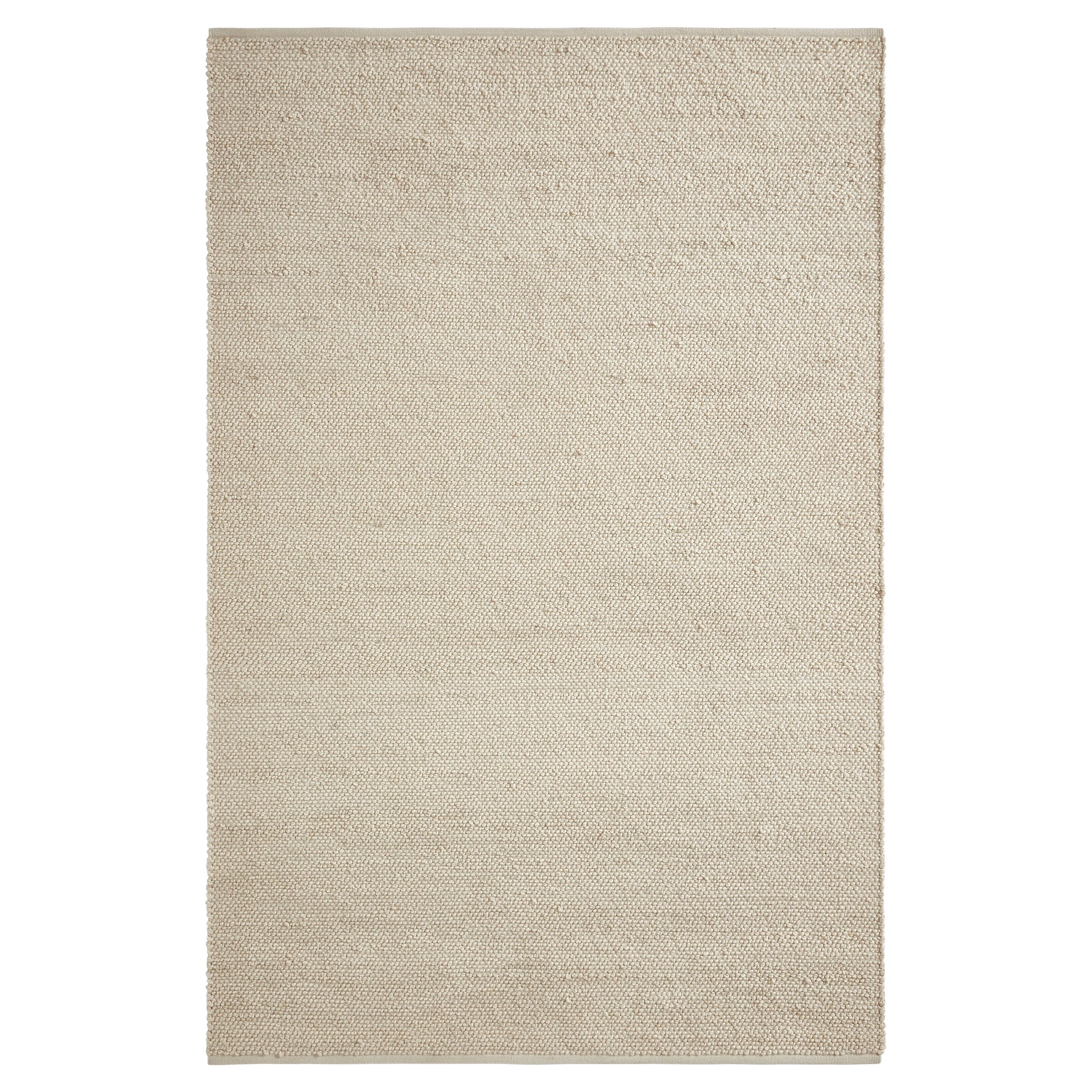 Ossum 8x10ft ecru NZ Wolle Boucle Design Luxus handgewebten Teppich