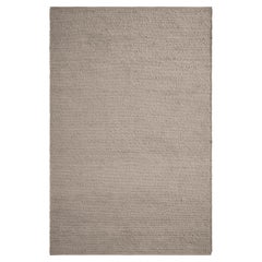 Ossum 8x10ft argento NZ lana boucle design lusso tessuto a mano