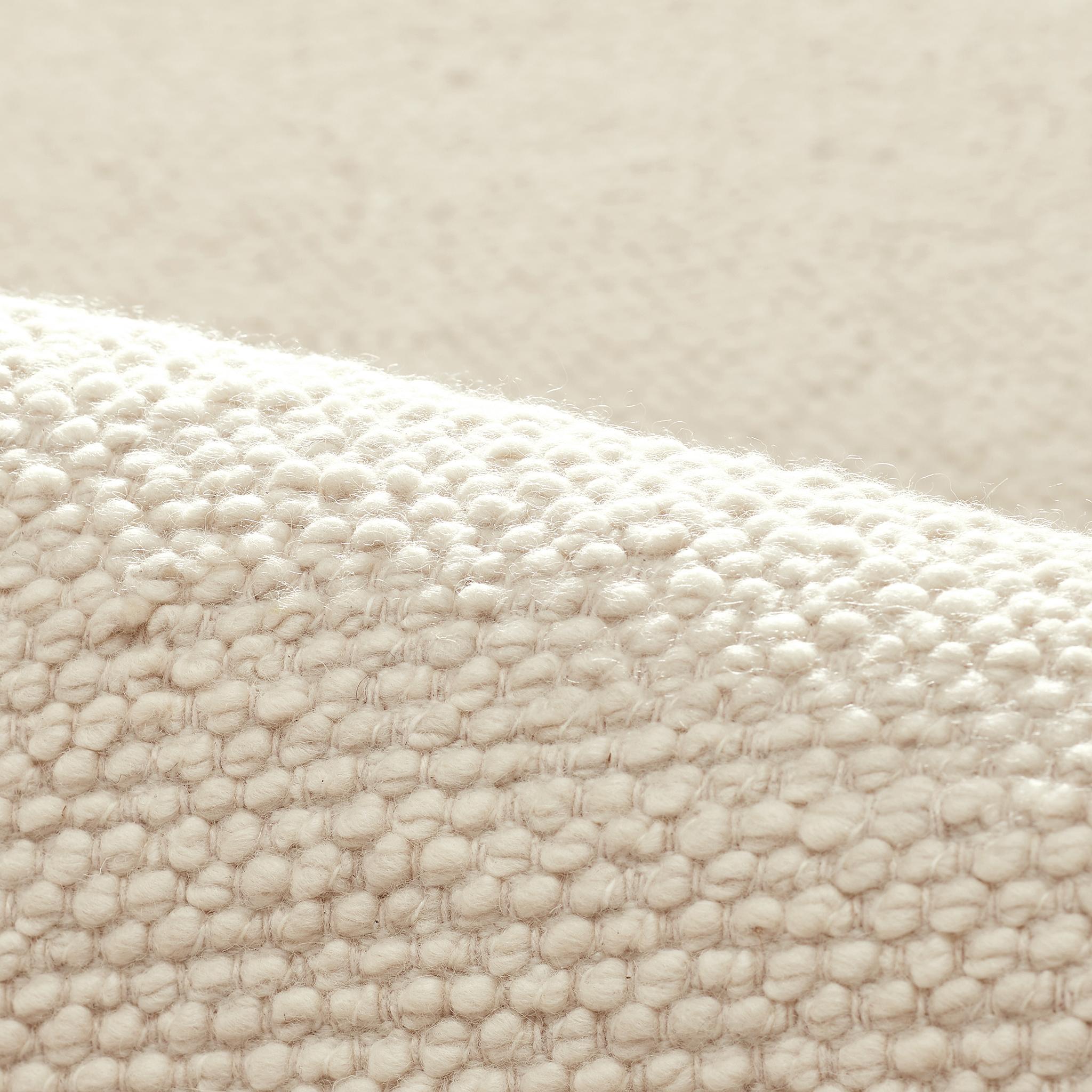 Ossum 9x12ft ecru NZ Wolle Boucle Design Luxus handgewebten Teppich im Zustand „Neu“ im Angebot in New York, NY