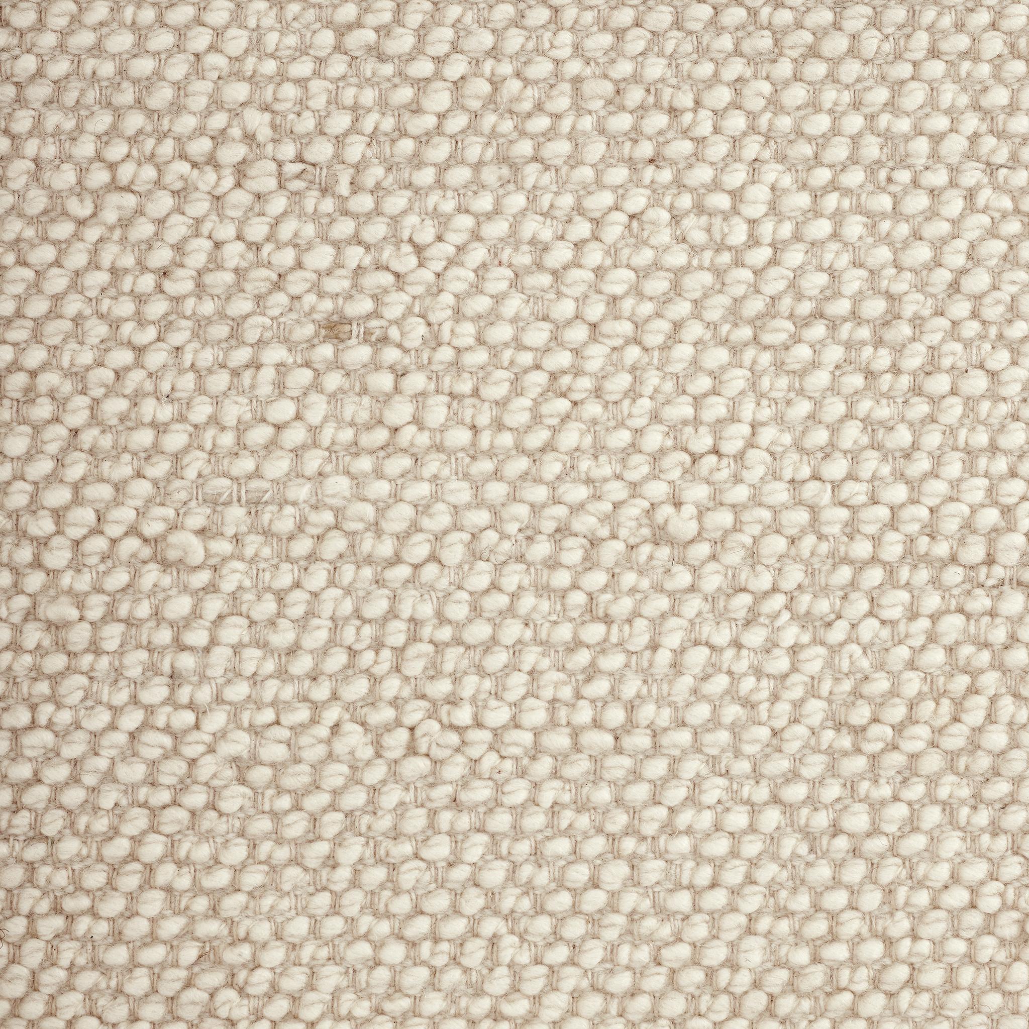 Ossum 9x12ft ecru NZ Wolle Boucle Design Luxus handgewebten Teppich im Angebot 2