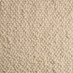 Ossum, Ecru, Handwoven Face100% New Zealand Wool, 6' x 9'