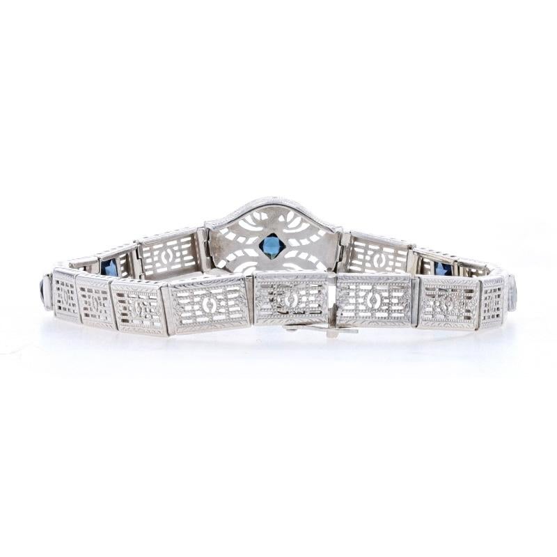 Ostby Barton Filigranes Art-Déco-Gliederarmband 7