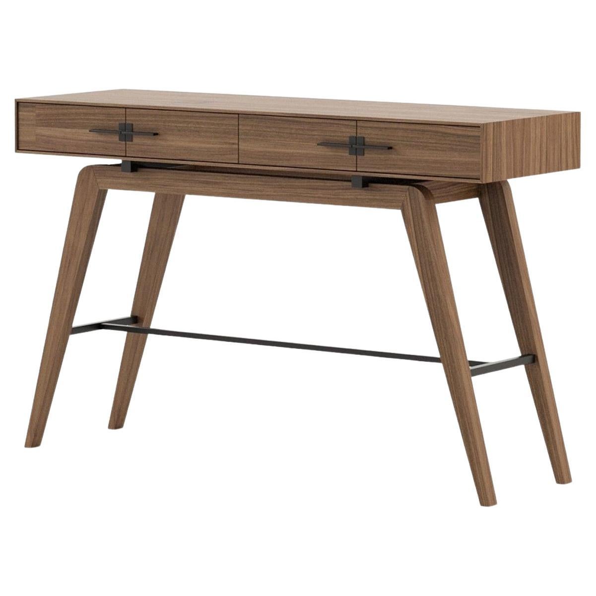 Ostel Walnut Console Table