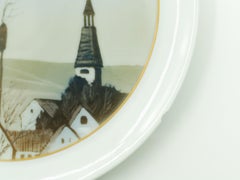 Ostern 1915, Original Artistic Ceramic Plate by Julius Van Guldbrandsen