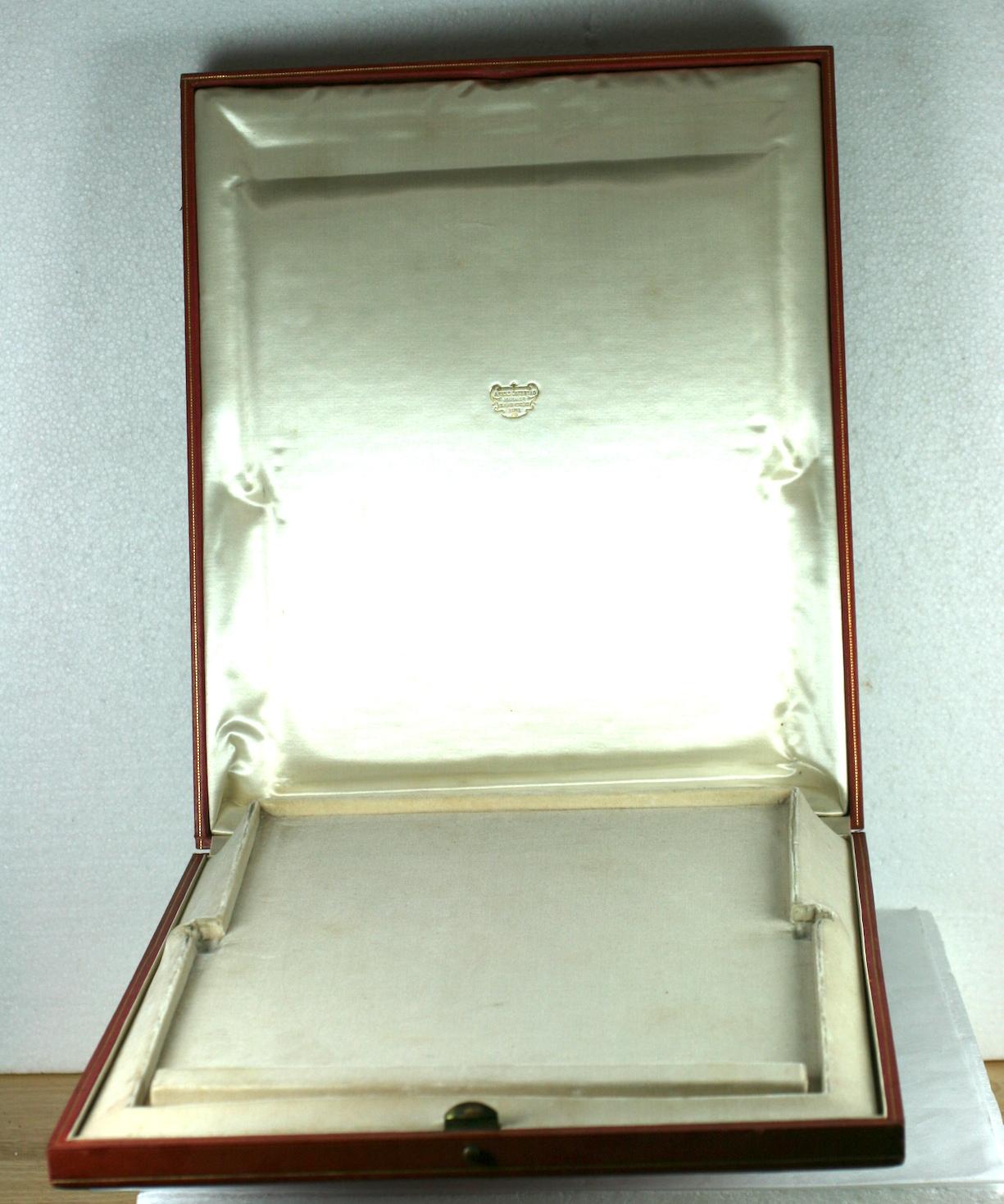 Ostertag, Paris Red Leather Frame Box 4