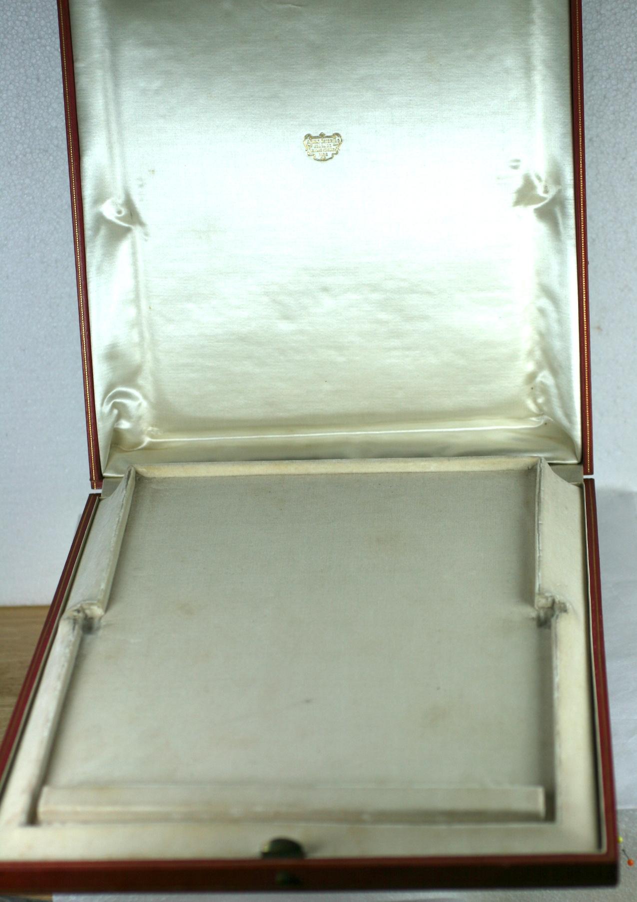Ostertag, Paris Red Leather Frame Box 5
