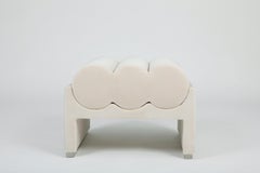 Ostrica Velvet Kyl Short Pouf by Dalmoto