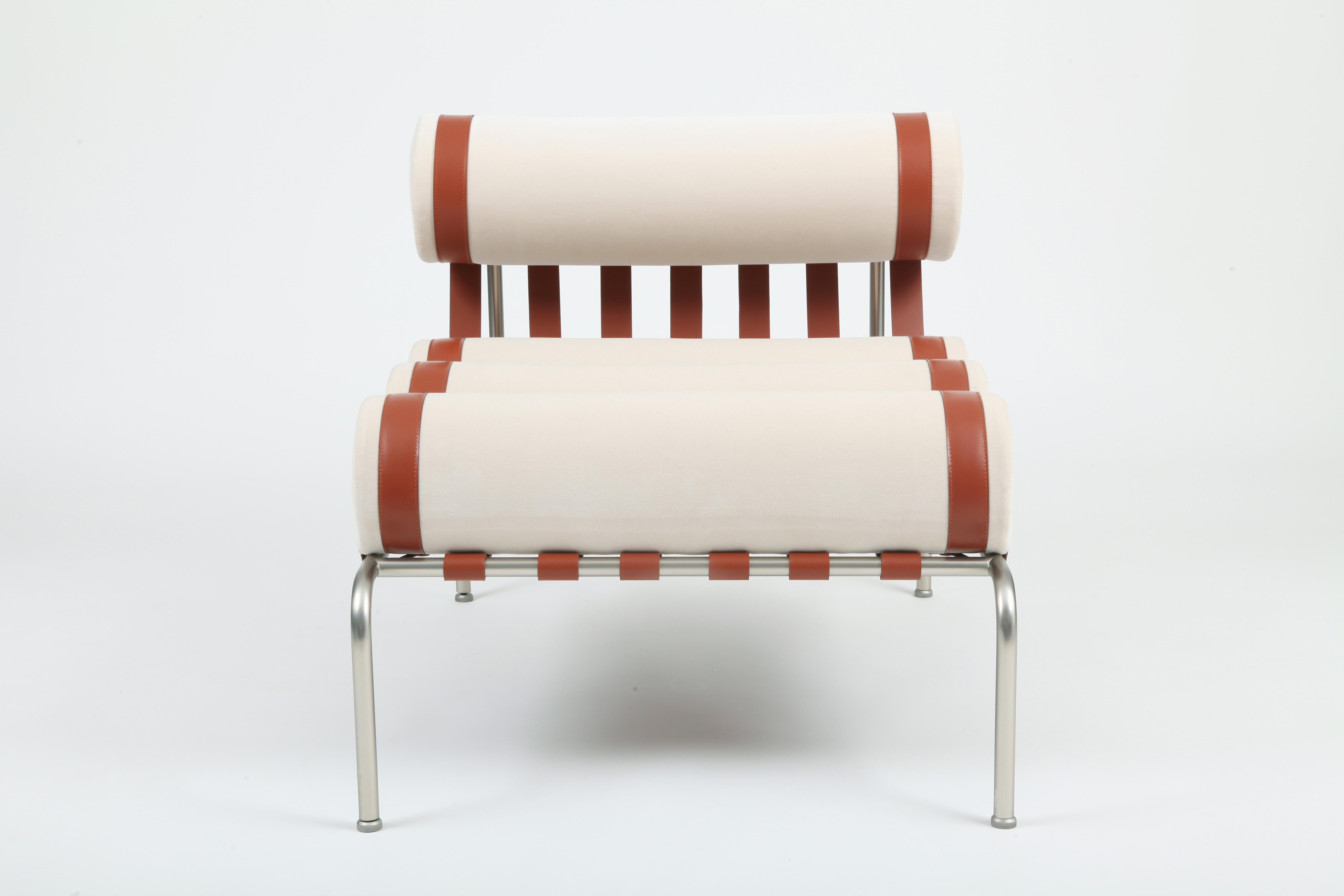 Ostrica Samt Kylíndo Indoor Sessel von Dalmoto (Postmoderne) im Angebot