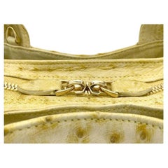 Giòsa Milano Ostrich bag size Unique