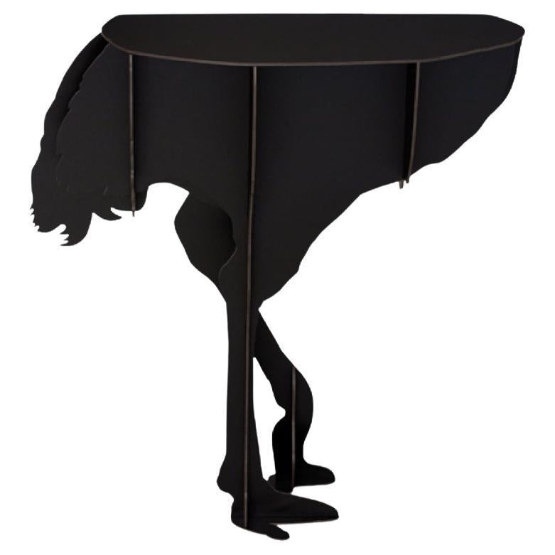 Ostrich Console - Black DIVA For Sale