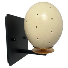 Ostrich Egg "Pigalle" Sconces by Bourgeois Boheme Atelier