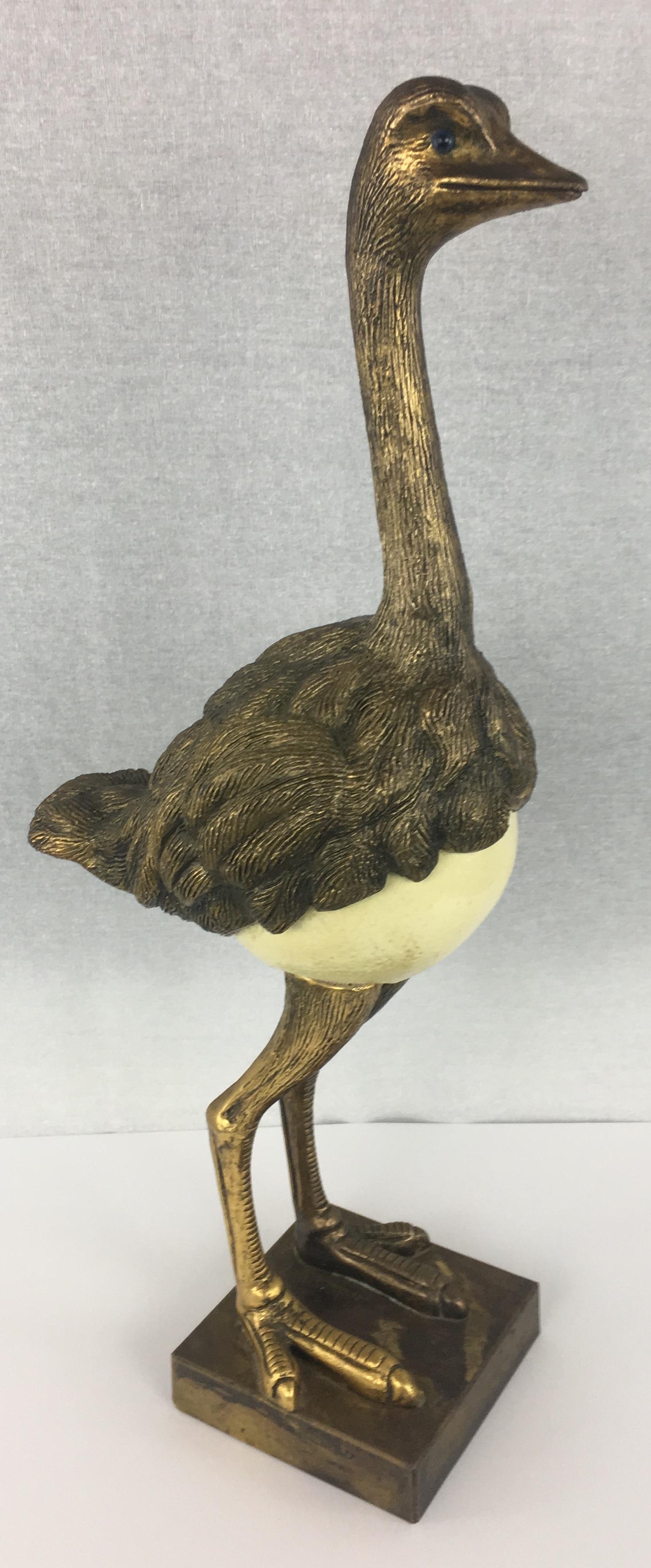 Unique Midcentury Ostrich Sculpture by Anthony Redmile and Gabriella Binazzi 2