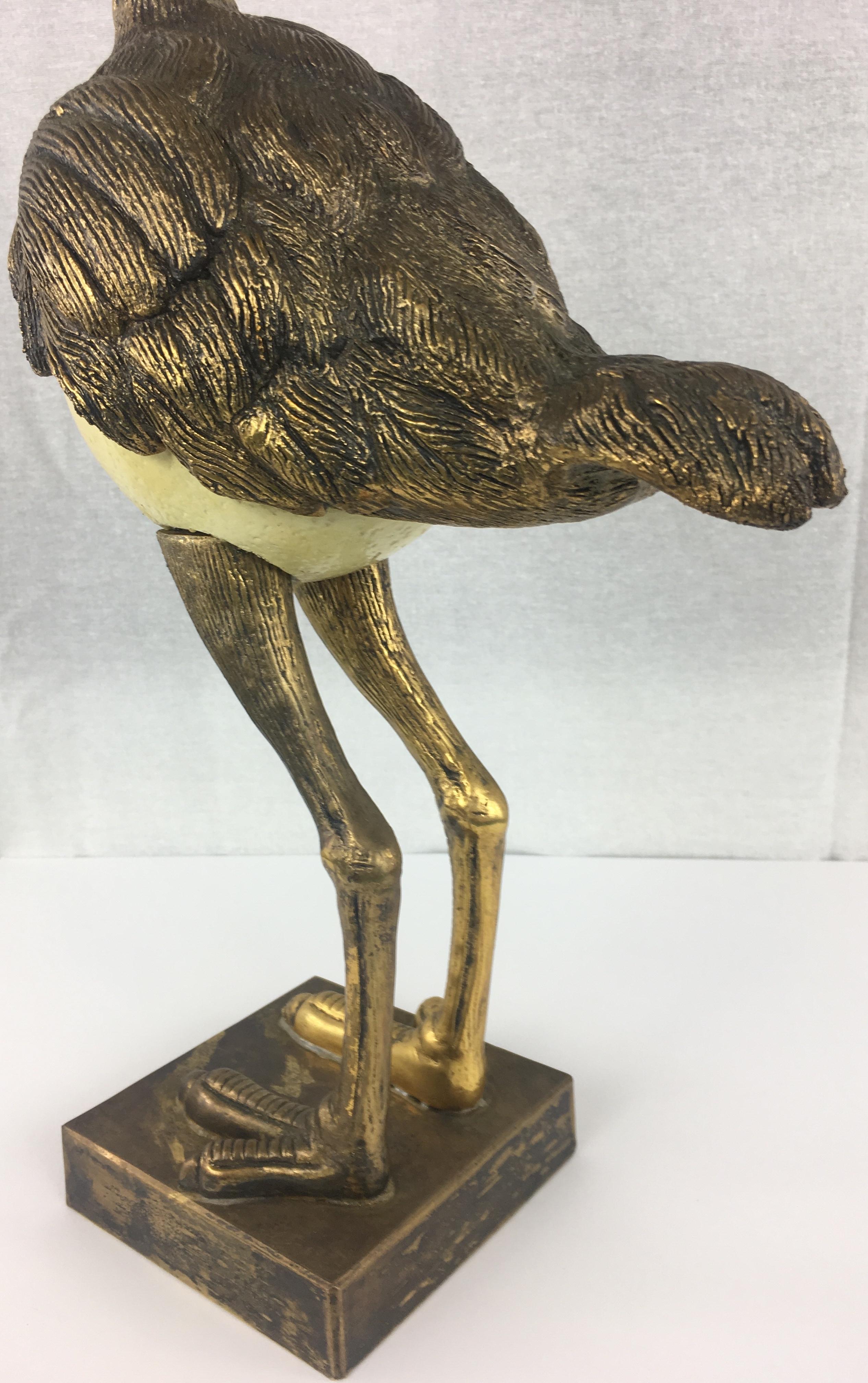 20th Century Unique Midcentury Ostrich Sculpture by Anthony Redmile and Gabriella Binazzi