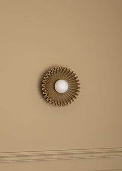 Ostro Green Ceramic Wall Sconce by Simone & Marcel