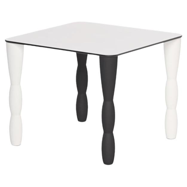 Osvaldo Black And White Table by Giò Colonna Romano