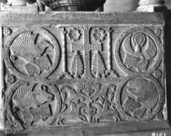 Byzantine Relief in Venice - Vintage Photo by Osvaldo Bohm - Early 20th Century