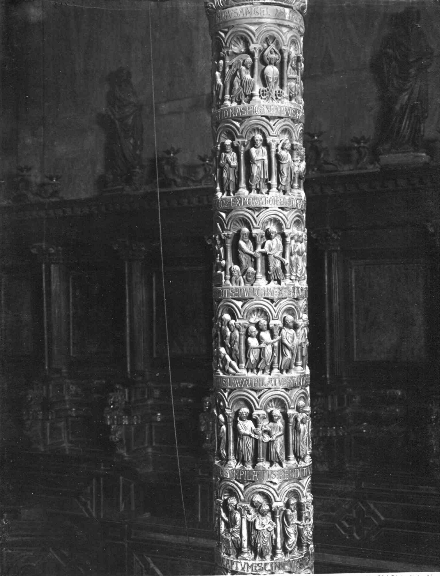 Cathédrale Saint-Marc - Détail de photo vintage par O. Bhm - Début du 20ème siècle