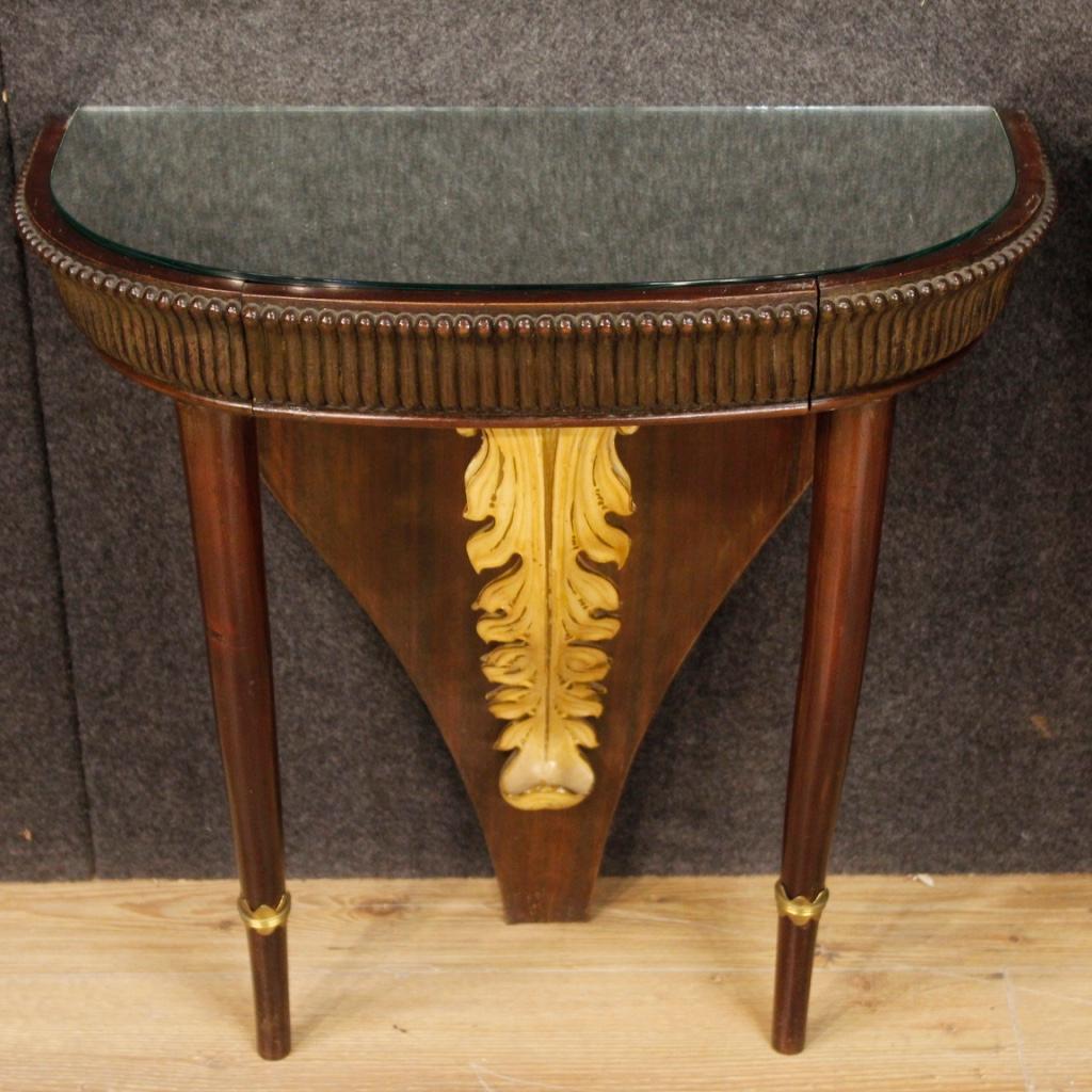 Osvaldo Borsani 20th Century Lacquered Wood Italian Design Bedside Tables, 1950 In Good Condition In Vicoforte, Piedmont