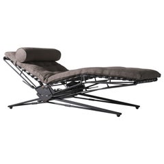 Sofá cama regulable "L77" de Osvaldo Borsani para Tecno, Italia, años 50