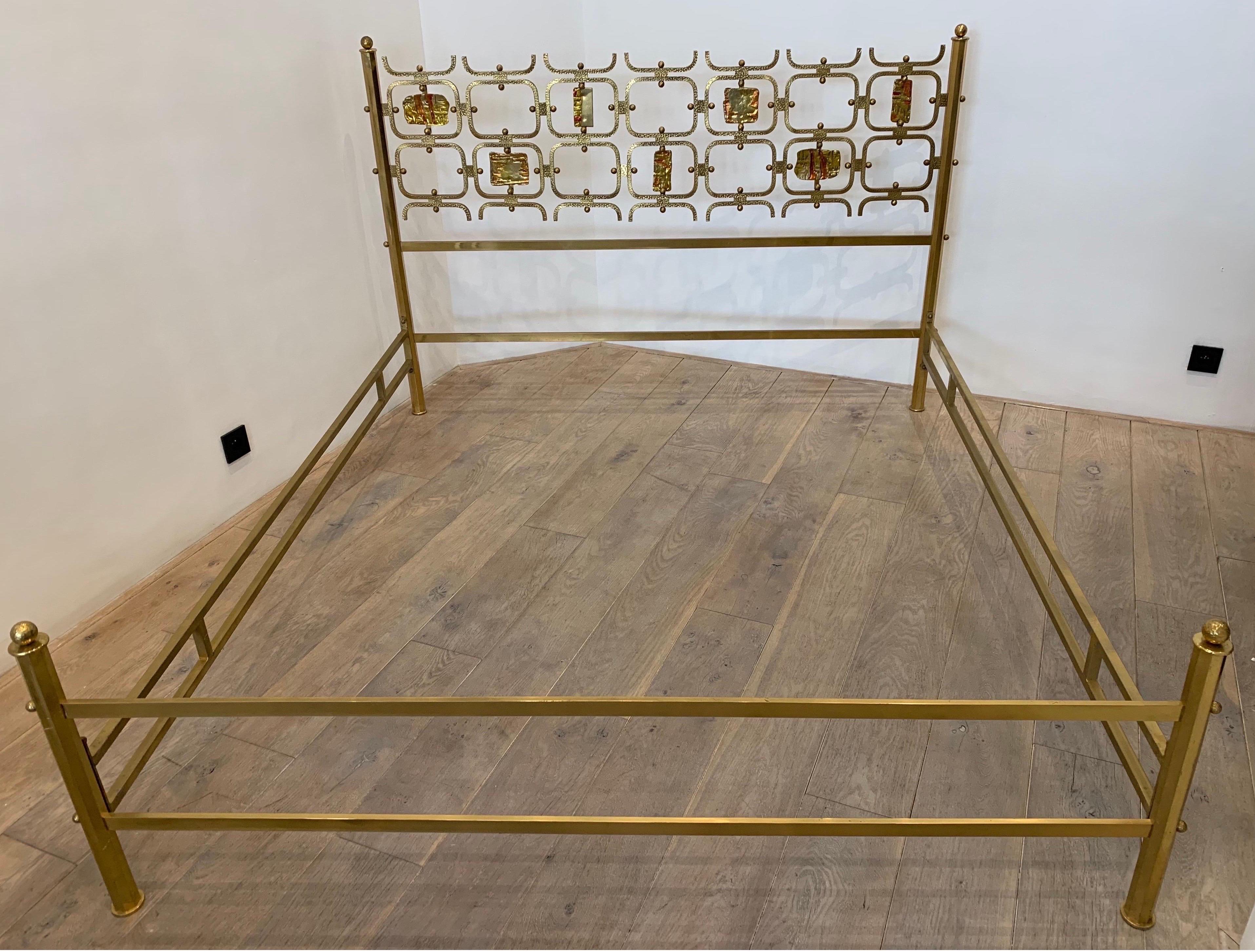 Osvaldo Borsani and Arnaldo Pomodoro Double Bed, 1958-1962 4